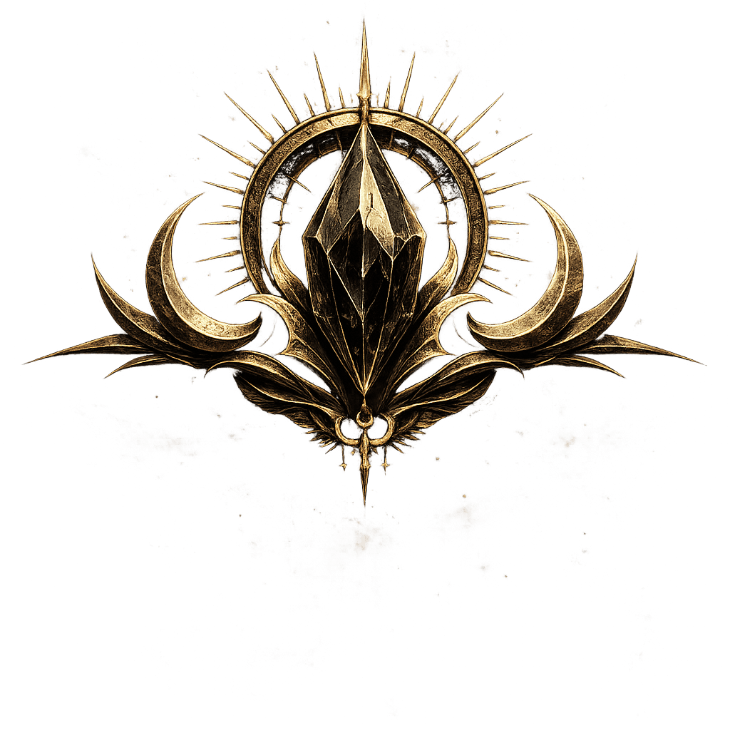 Obsidian Myth Founder Crest